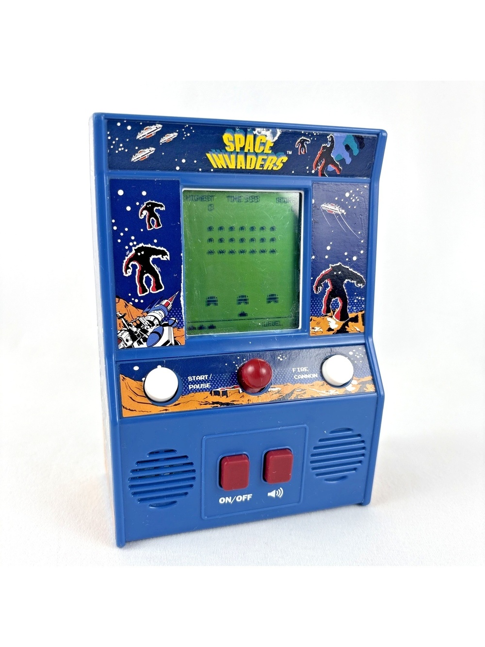 Taito Space Invaders 2016 Handheld Classic Retro Mini Arcade Game Tested Works
